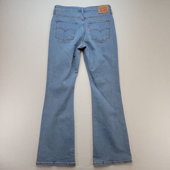 Levi's 725 Jeans Womens 30 Light Blue High Rise Bootcut Denim - Picture 3 of 12